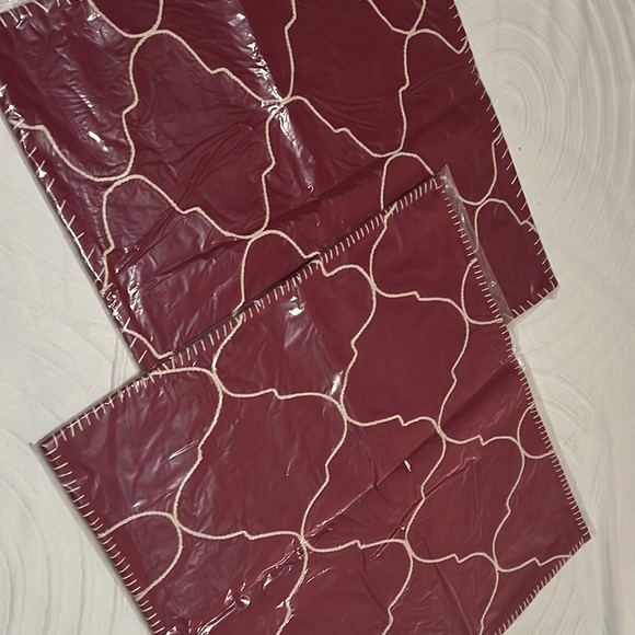 Pottery Barn Tile Embroidered Pillow Cover - Picture 2 of 2